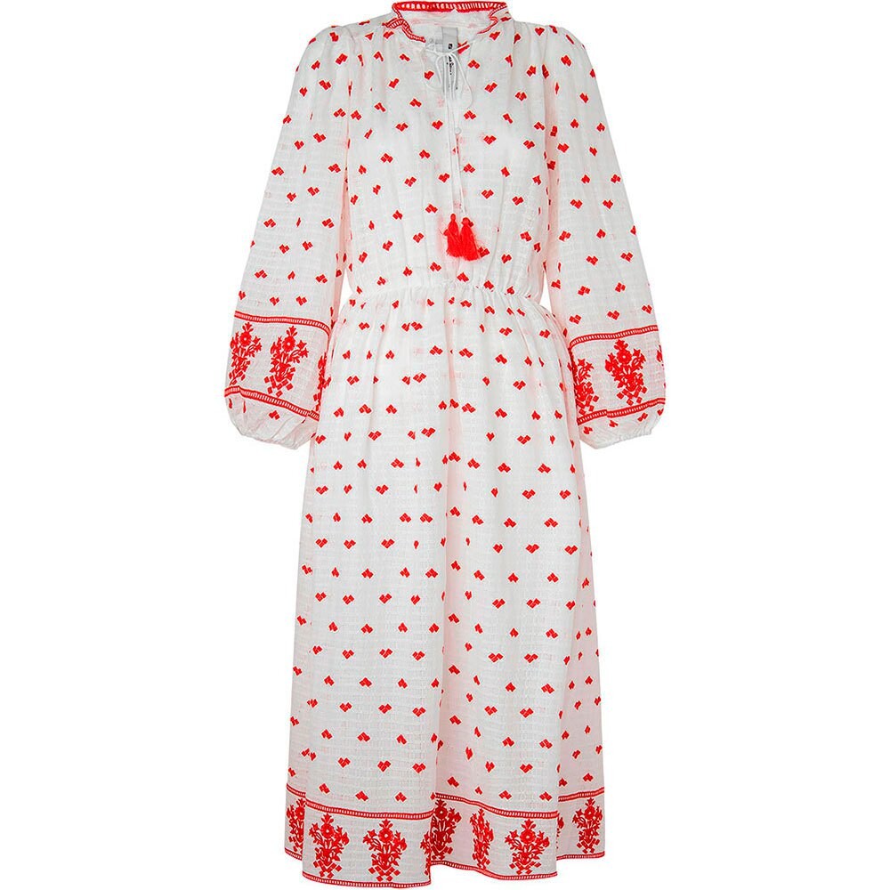 

Платье с длинным рукавом Pepe Jeans Belisa, белый