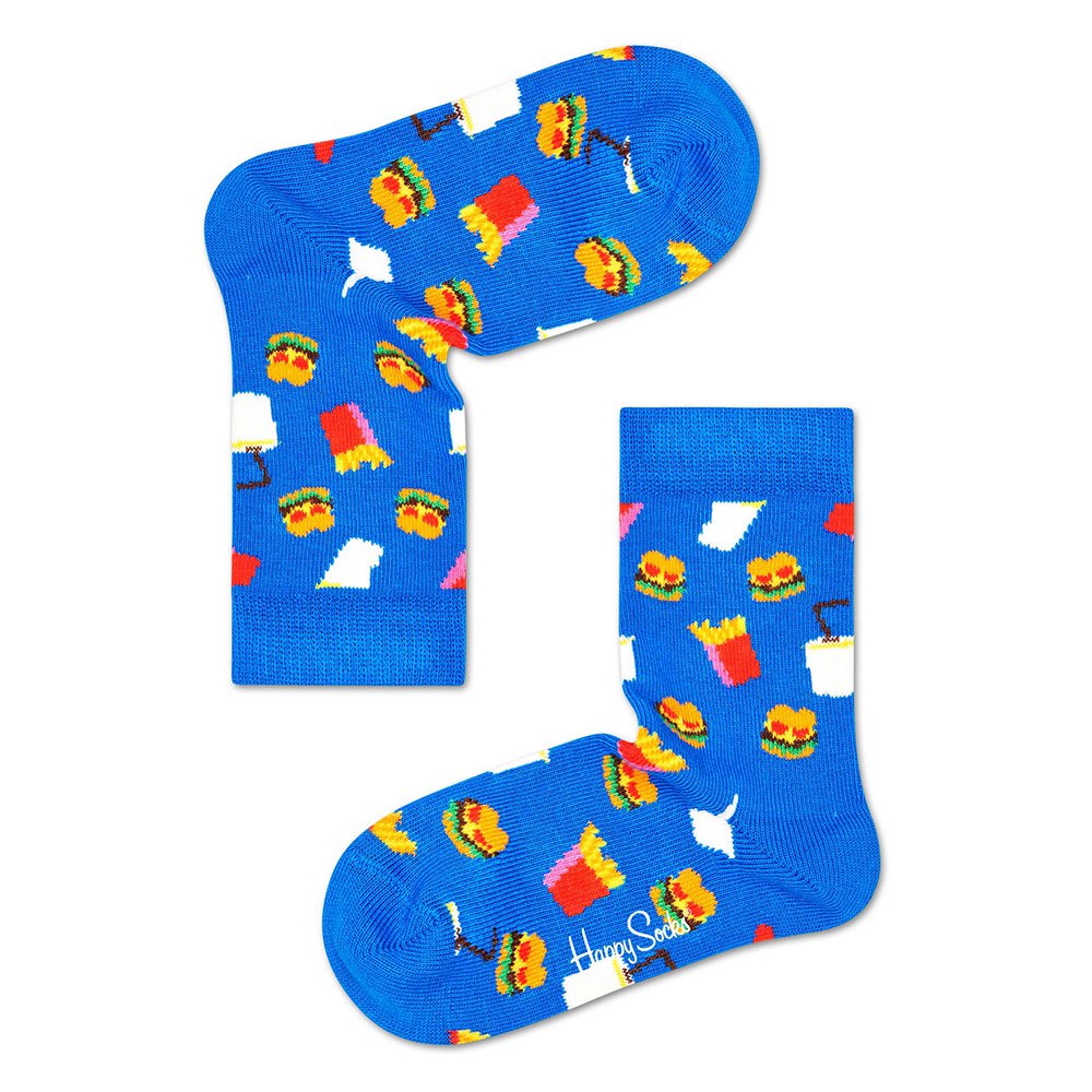 Носки Happy HS180-A Hamburger, синий носки happy socks носки hamburger 6000