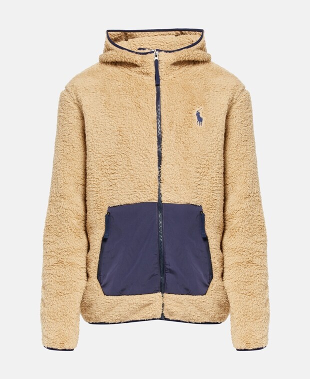 

Флисовая жилетка Polo Ralph Lauren, темно-синий