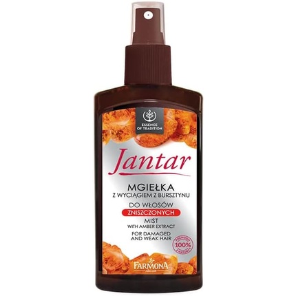 Jantar регенерирующий спрей для поврежденных и ослабленных волос 200мл, Farmona цена и фото
