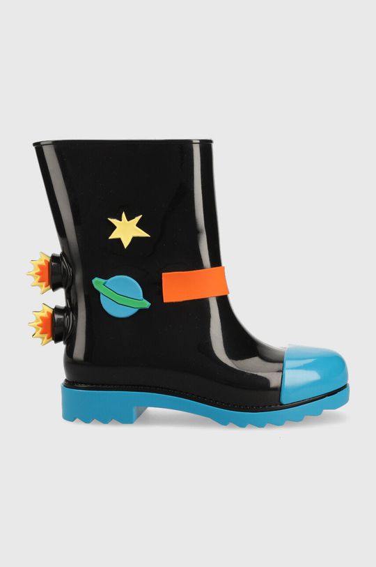 Резиновые сапоги Rain Boot + Fabula Inf Melissa, черный