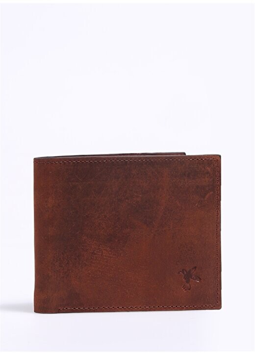 

Коричневый мужской кошелек Frk302 QUADRUPLE CRYZ WALLET Fabrika, коричневый