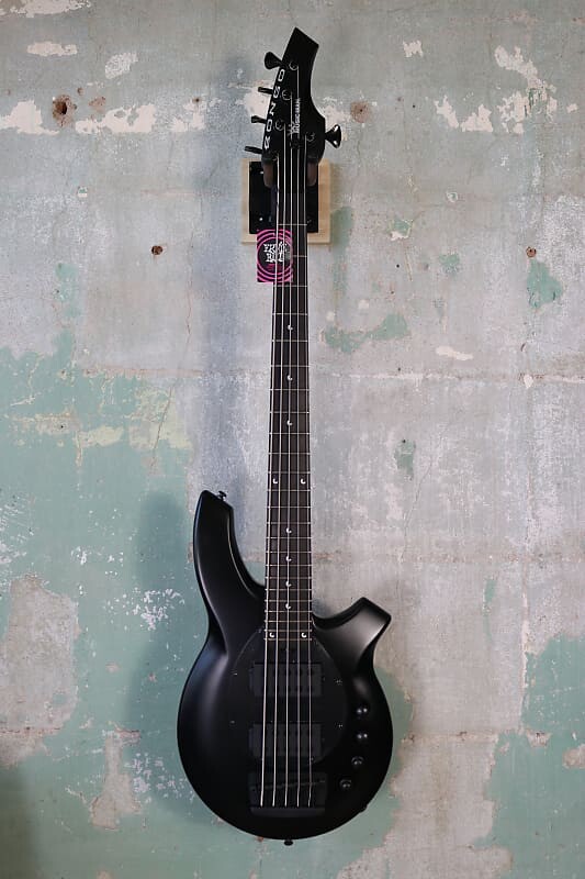 

Басс гитара Ernie Ball Music Man Bongo 5 5-String Electric Bass Guitar 2023 - Stealth Black