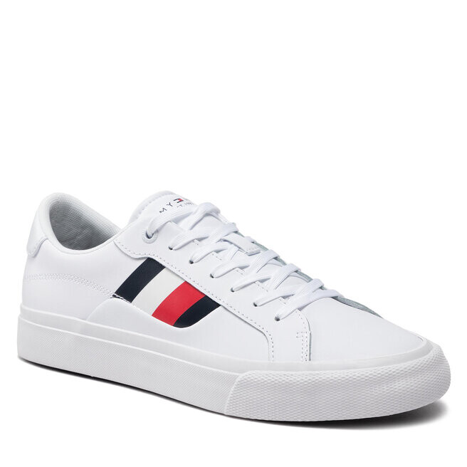 

Кроссовки Tommy Hilfiger CoreStripes Vulc, белый