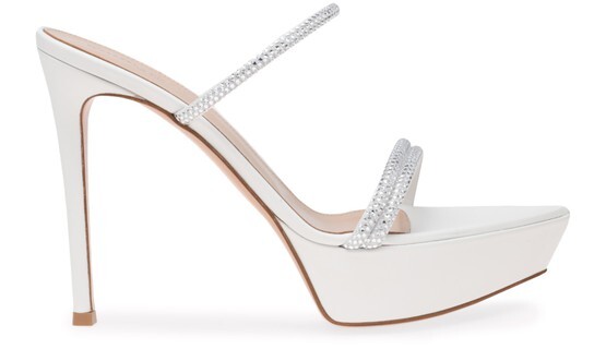 

Босоножки Cannes на платформе Gianvito Rossi, белый