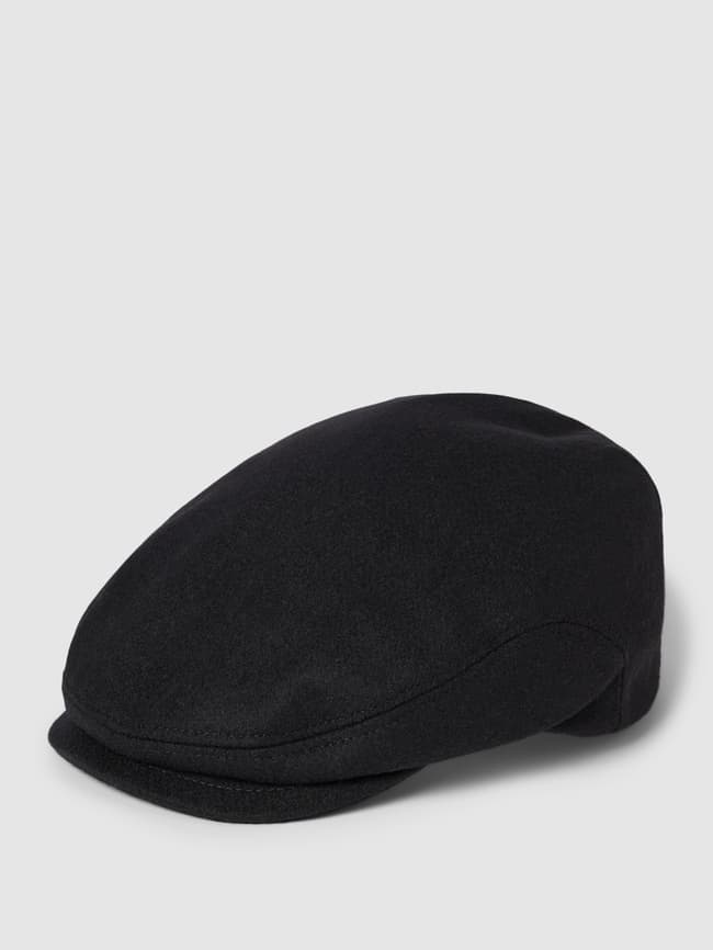 Плоская шапка-ушанка модель Гэтсби Müller Headwear, черный