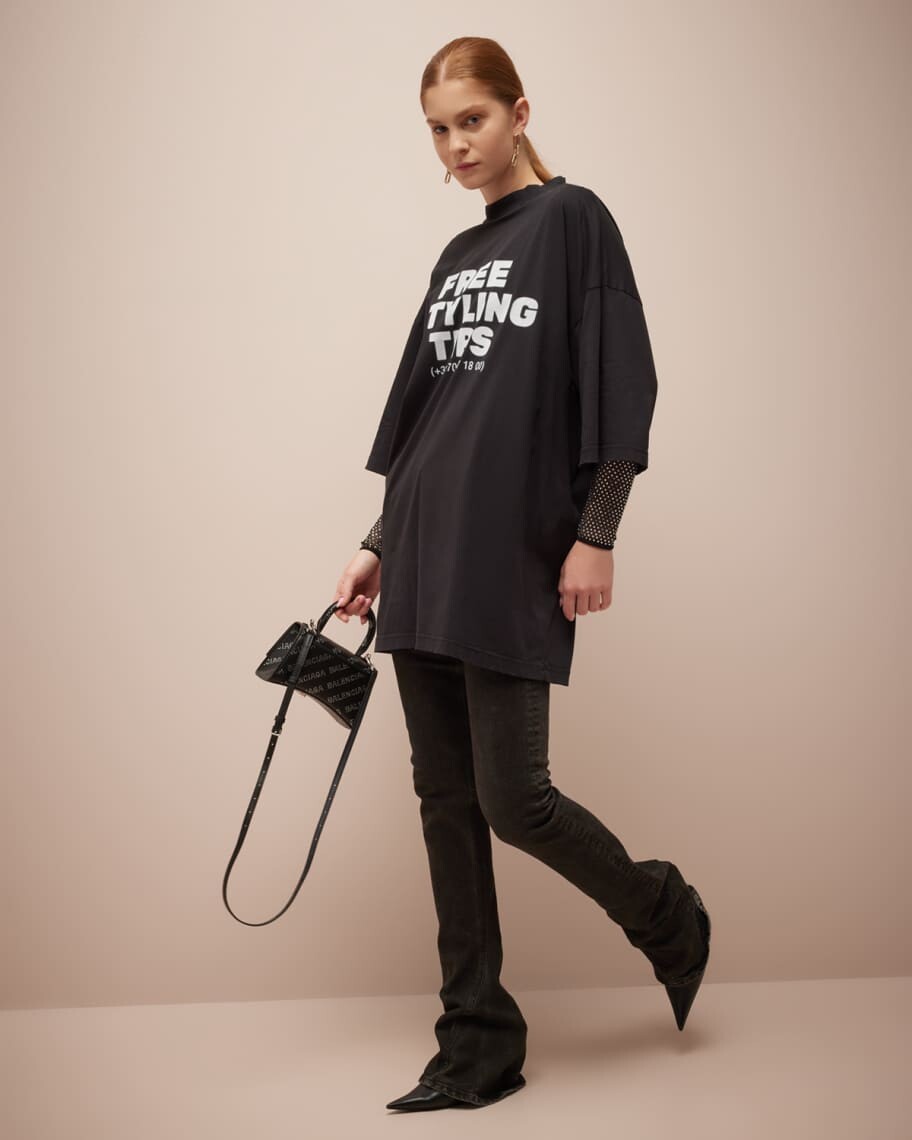 

Футболка Styling Hotline большого размера Balenciaga