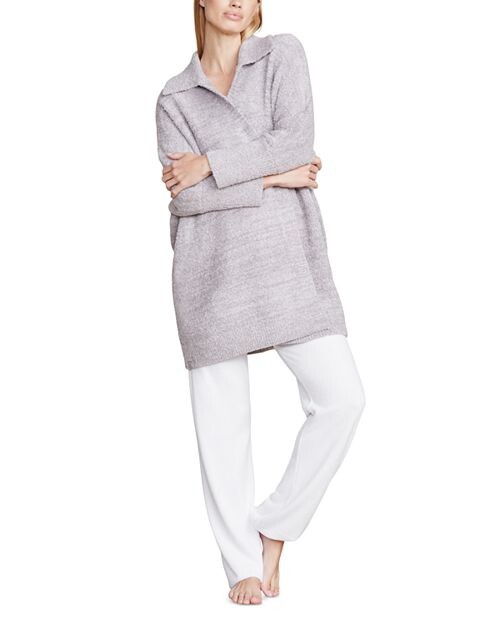 

Пончо с воротником CozyChic BAREFOOT DREAMS, цвет Gray