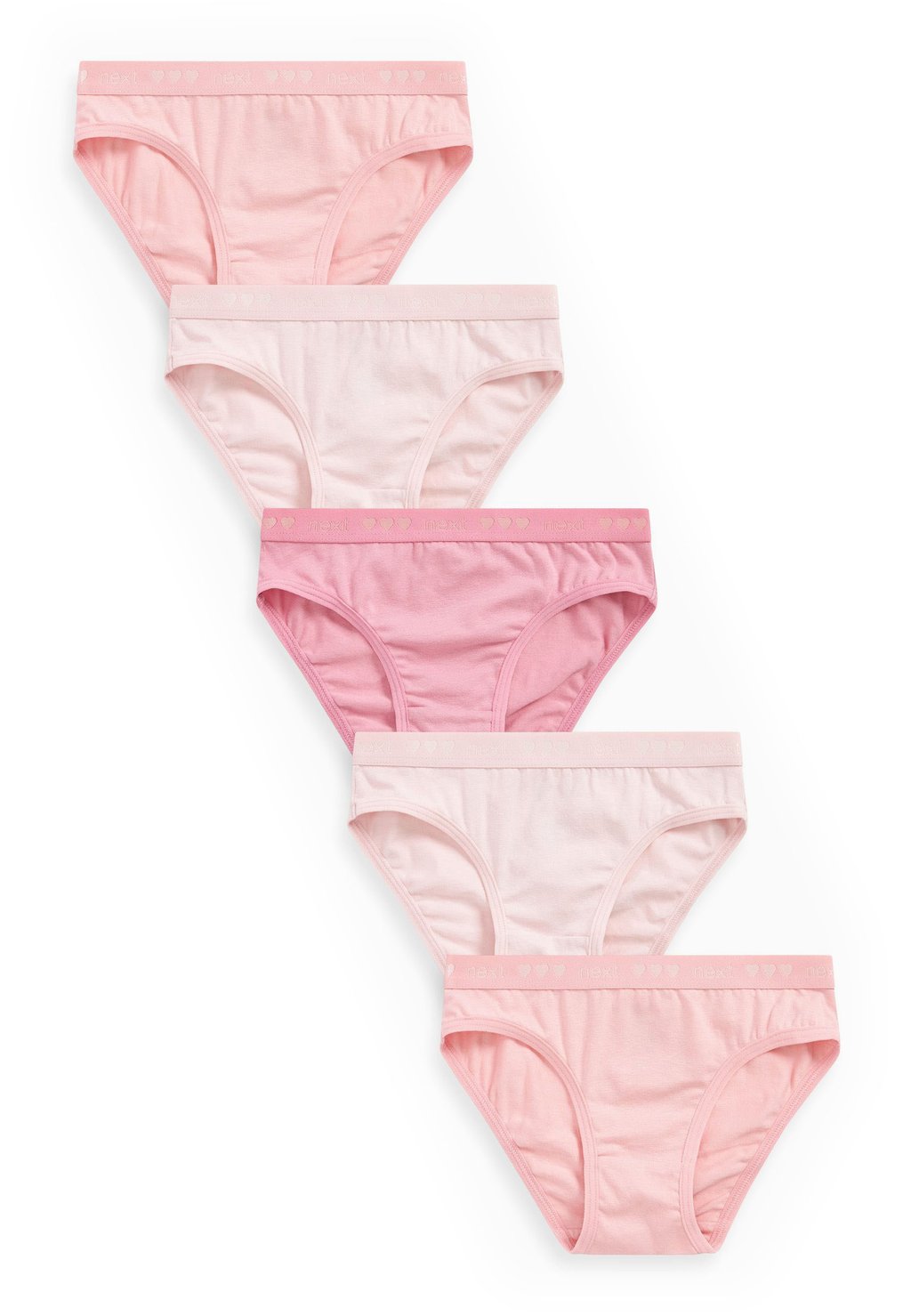 Плавки бикини 5 PACK Next, цвет pink heart elastic цена и фото