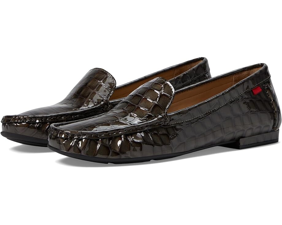 

Лоферы Marc Joseph New York Amsterdam, цвет Graphite Croco Patent