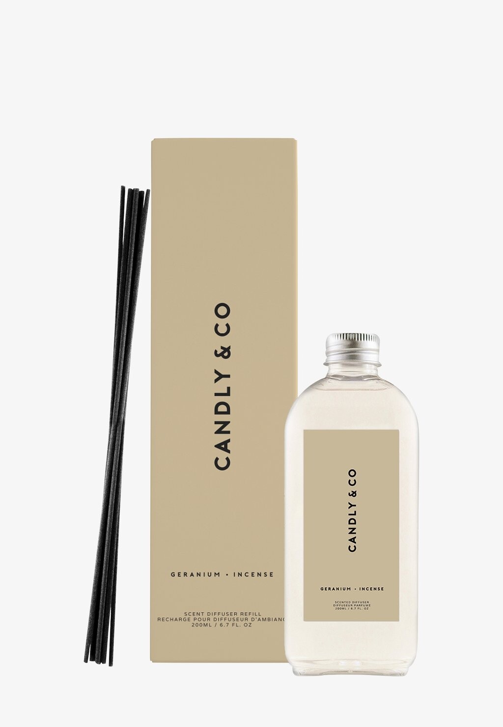 

Ароматическая свеча Diffuser Refill No.1 Geranium/Incense Candly & Co