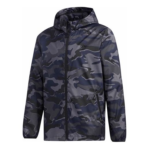 

Куртка Men's adidas Mh Wb Camo Sports Stylish Jacket Black, черный