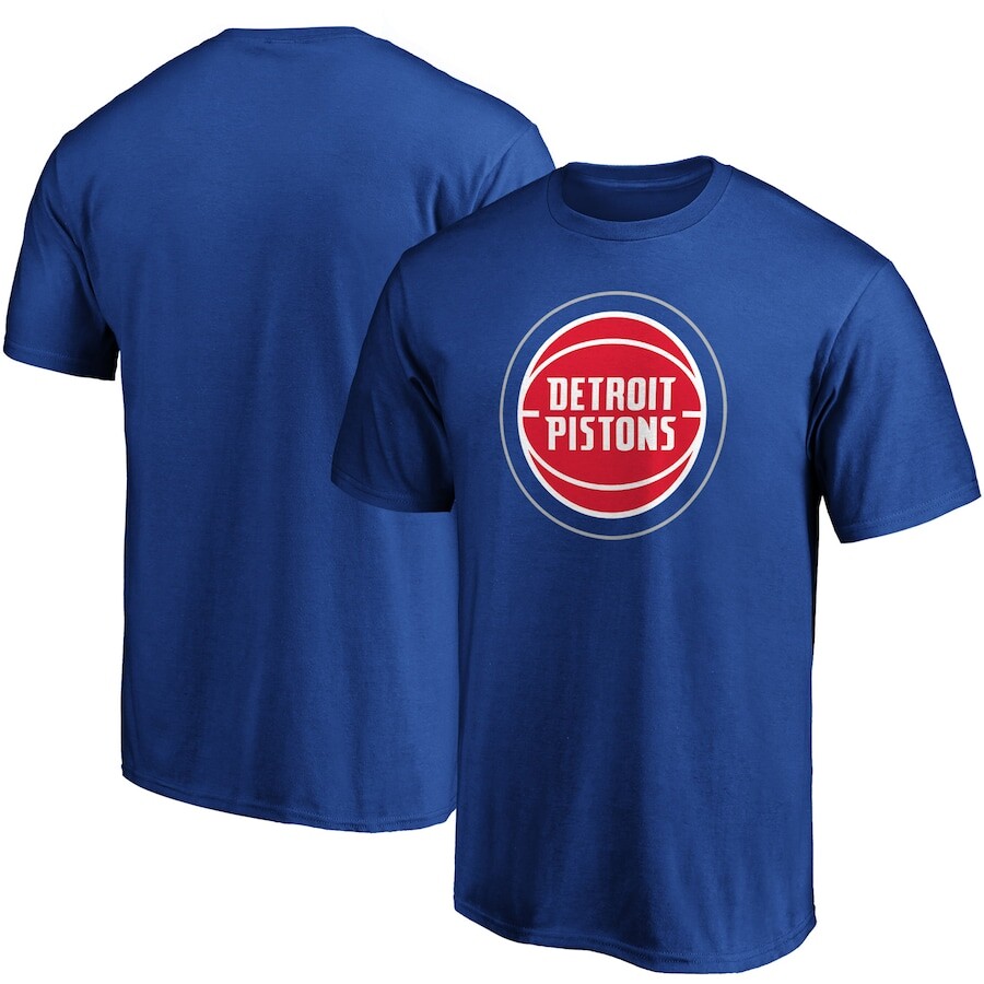 

Футболка с коротким рукавом Fanatics Branded Detroit Pistons, синий