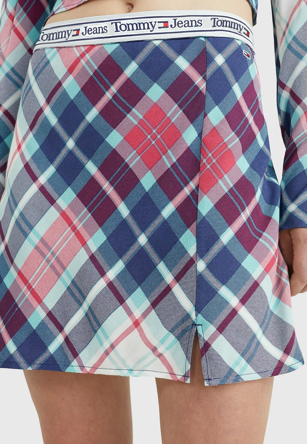

Мини-юбка Tommy Jeans, белый