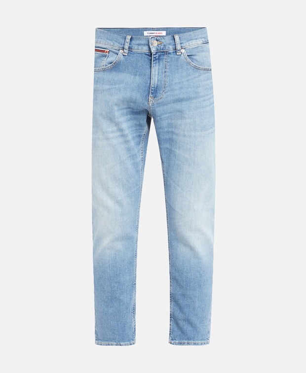

Джинсы узкого кроя Tommy Jeans, светло-синий