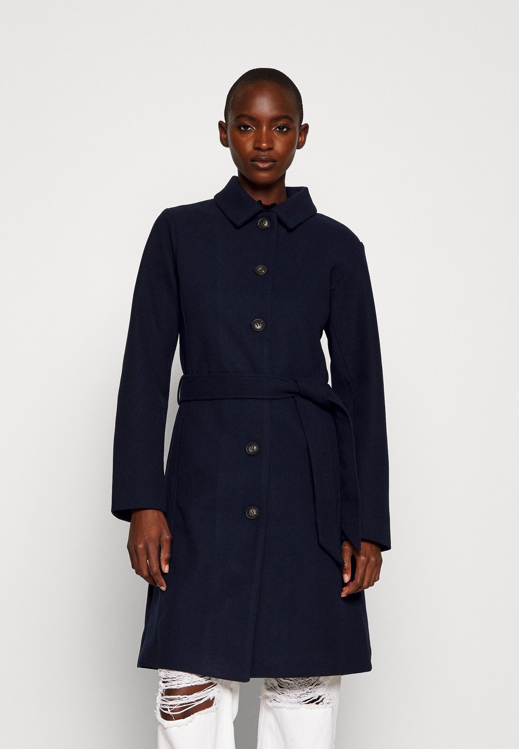 Классическое пальто VILA Tall VILIDRA, цвет navy blazer