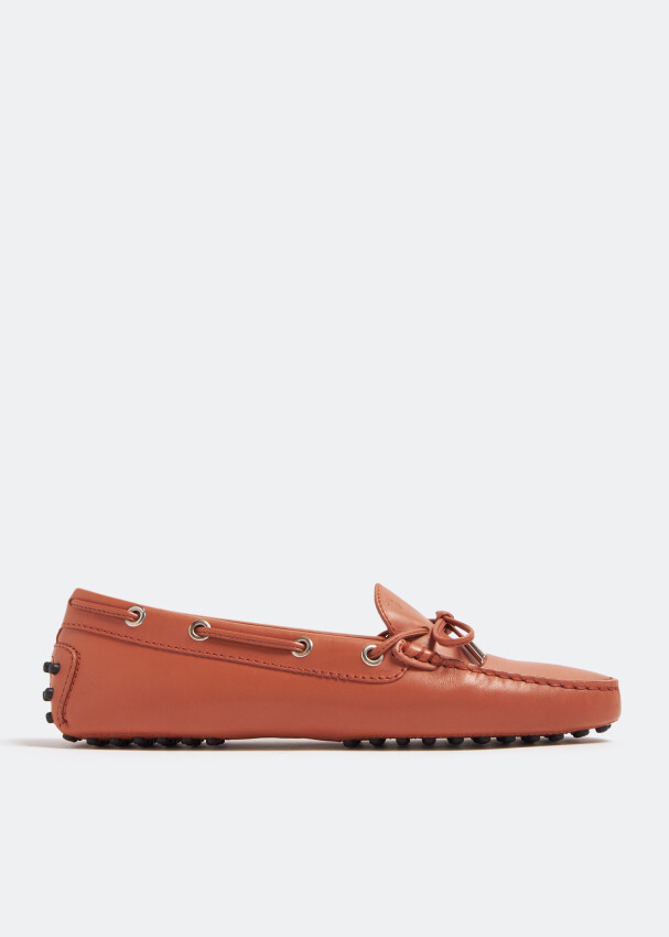 

Лоферы Tod'S Gommino Bow, оранжевый