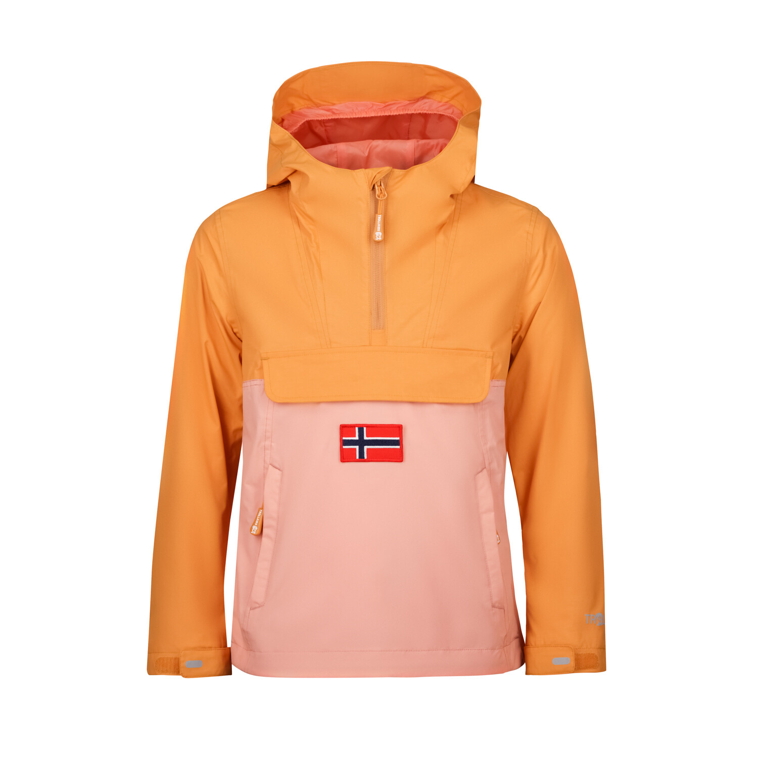 

Функциональная куртка Trollkids Anorak Bergen, цвет Saharagelb/Koralle