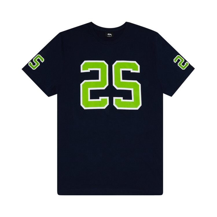 

Футболка Stussy Jersey 'Navy', синий