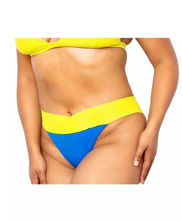 

Женские плавки бикини Ally Crossover MIGA Swimwear, бежевый
