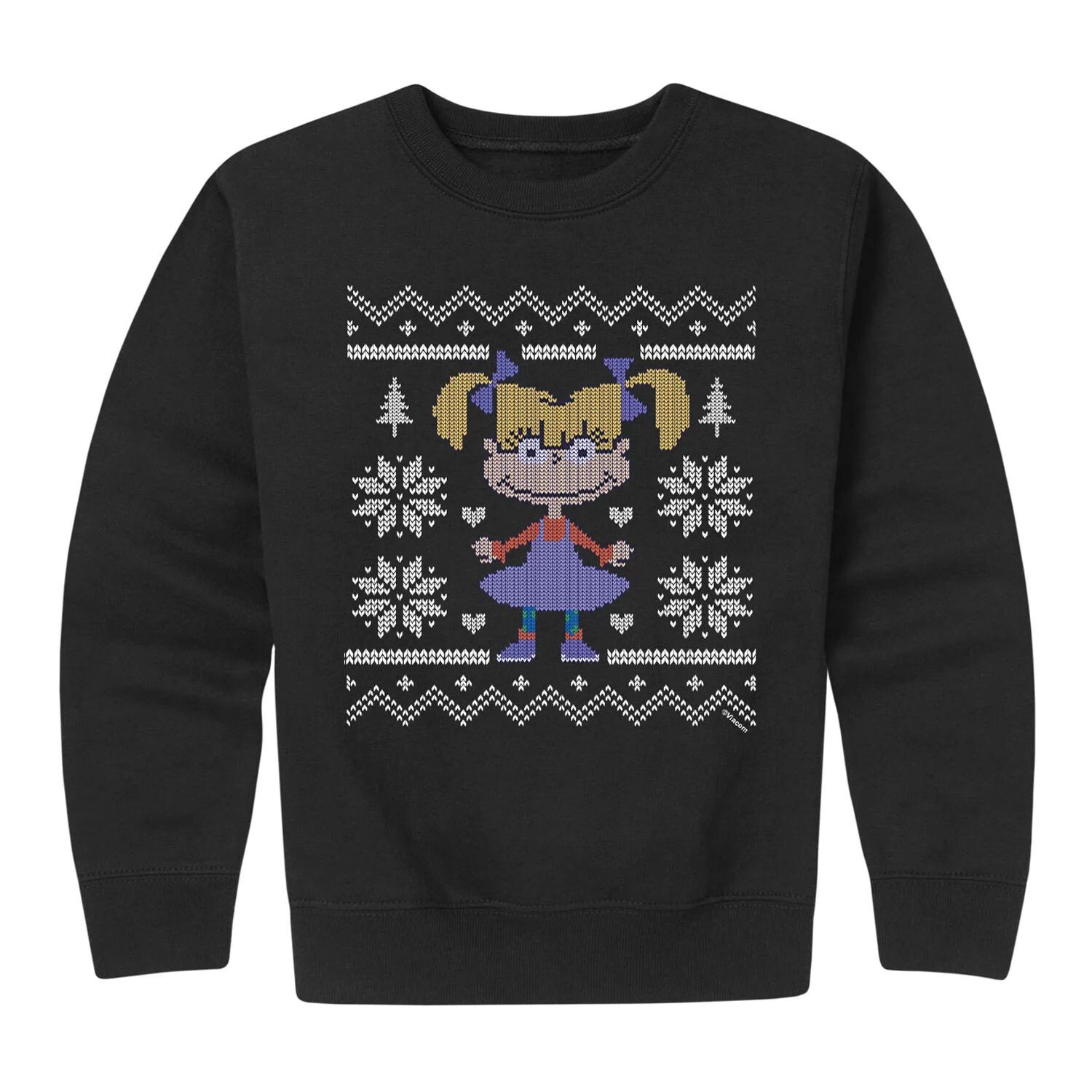 

Флисовый свитшот с рисунком Rugrats Angelica Ugly для мальчиков 8–20 лет Licensed Character