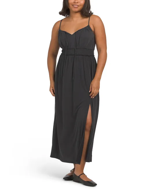 

Платье миди Sandwash Lucky Brand, черный