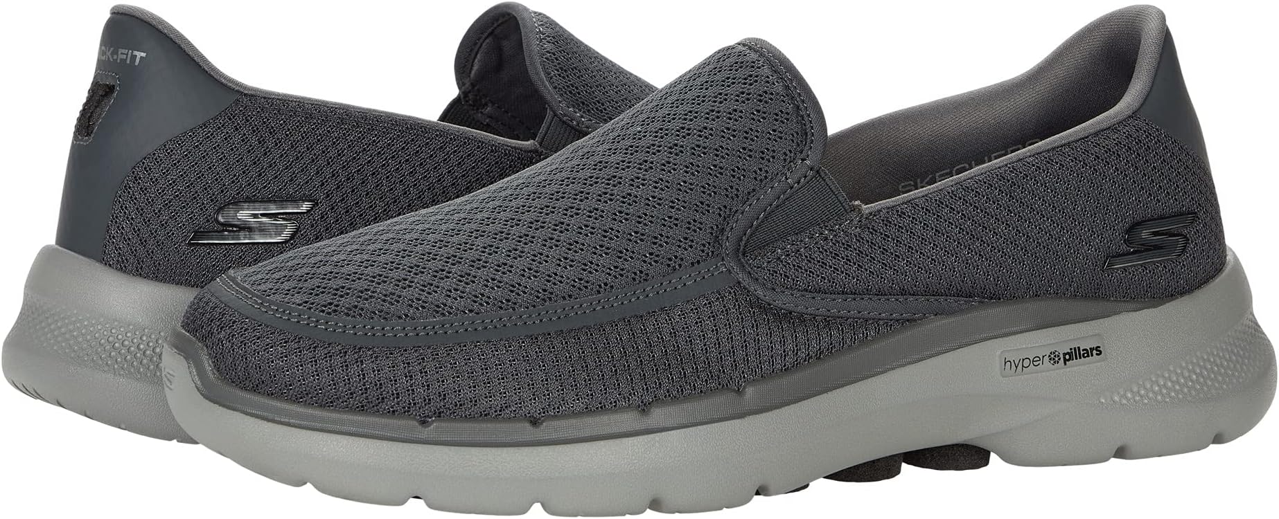 

Кроссовки Go Walk 6 - Orva SKECHERS Performance, цвет Charcoal