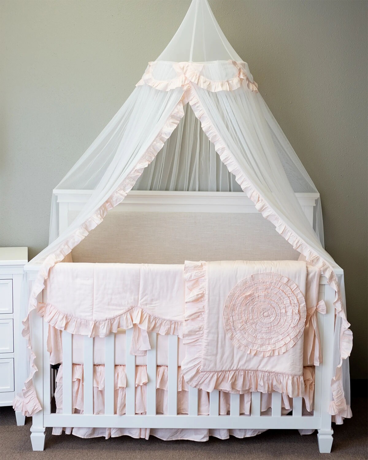 

Комплект постельного белья Posh Dreams из 6 предметов Haute Baby, цвет Peach