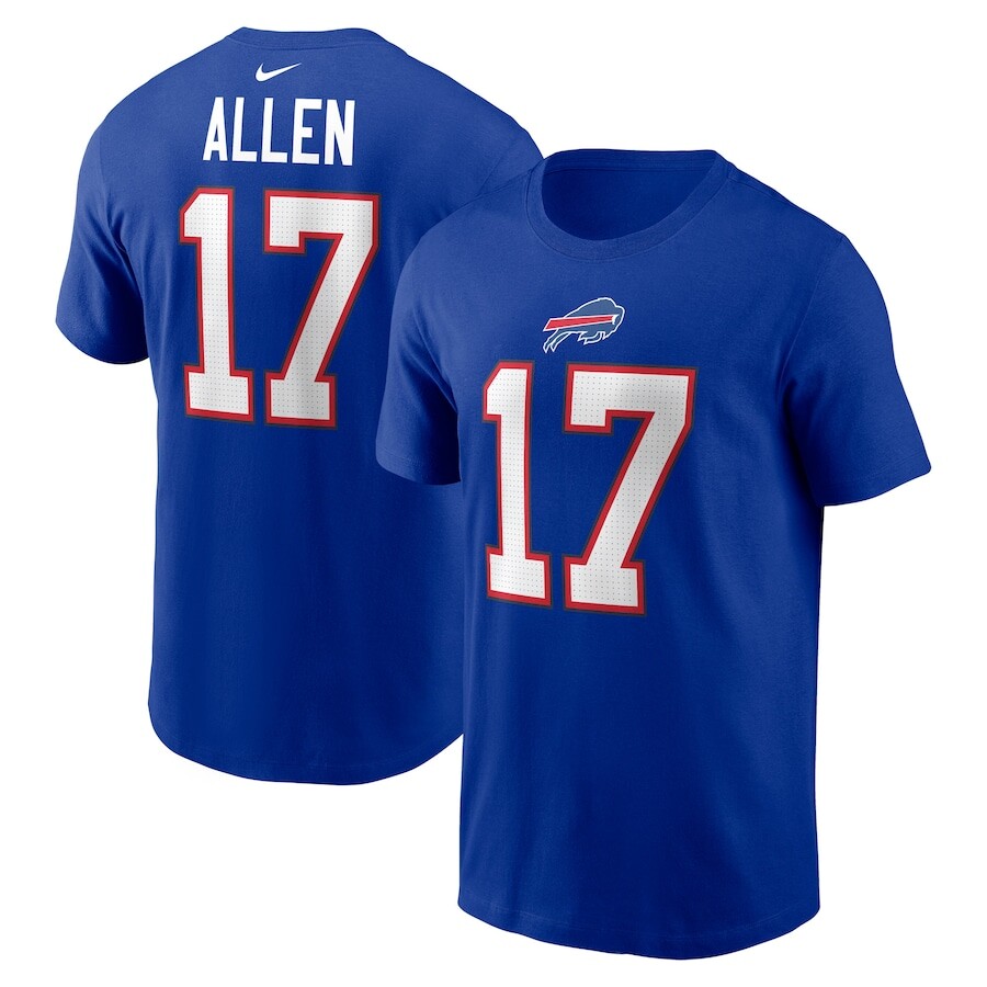 

Футболка с именем и номером Nike Buffalo Bills, роял