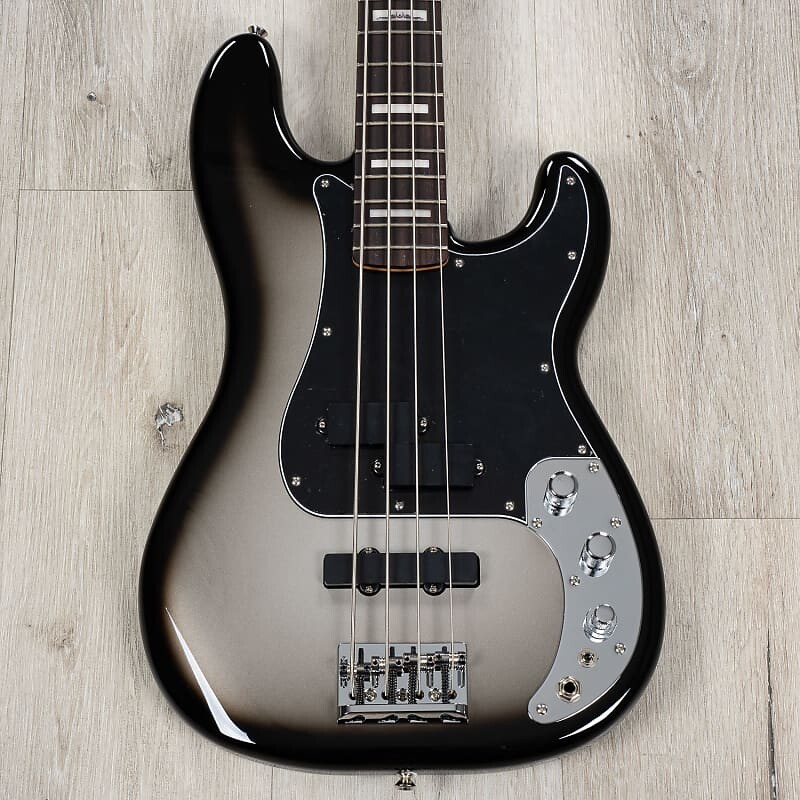 

Басс гитара Fender Troy Sanders Signature Precision Bass, Rosewood Fretboard, Silverburst