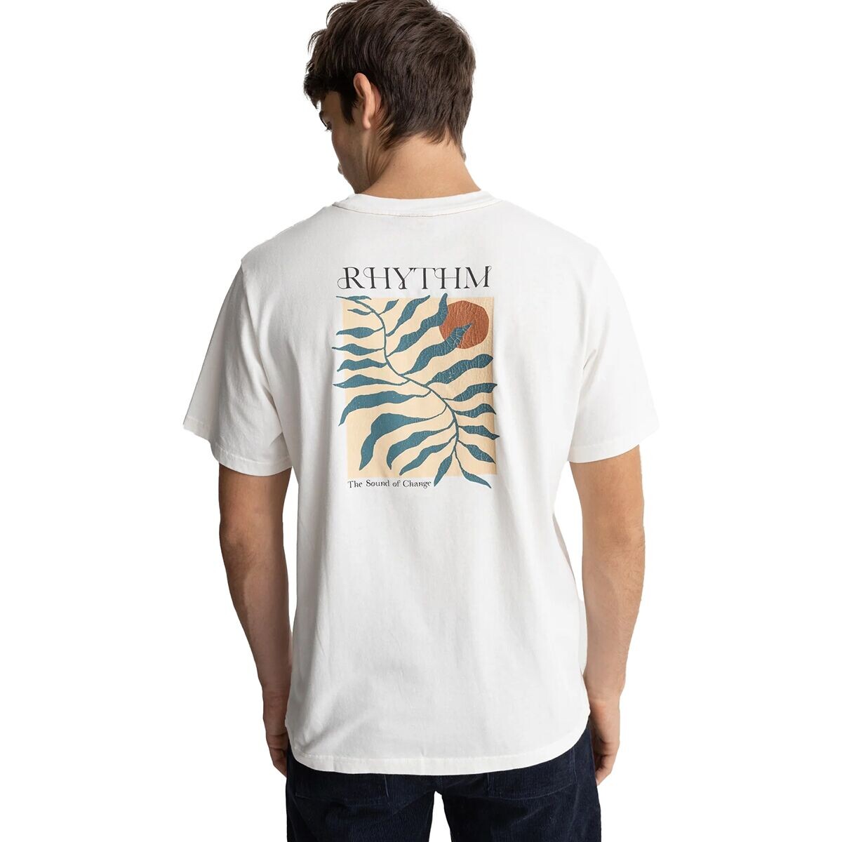 

Футболка с короткими рукавами fern vintage Rhythm, белый