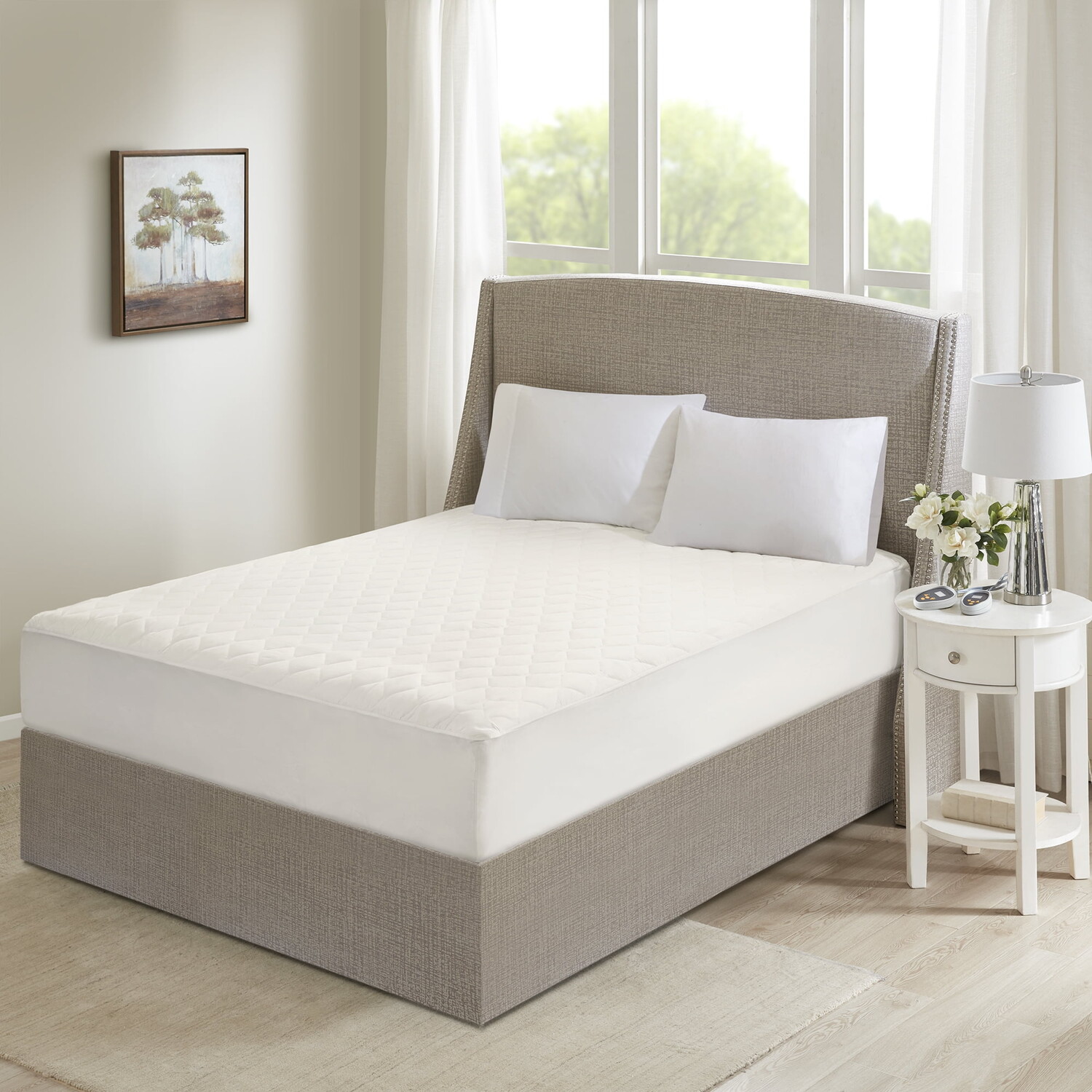 

Наматрасник с подогревом BeautyRest, белый