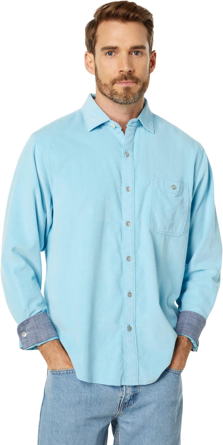 

Рубашка Coastline Cord Tommy Bahama, цвет Horizon Blue