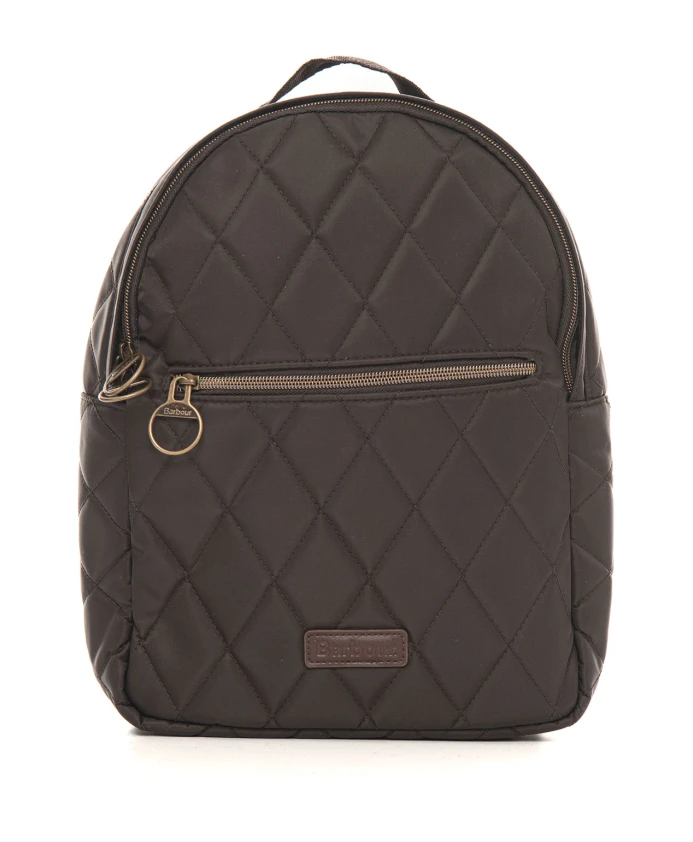 

Стеганый холщовый рюкзак Barbour, зеленый