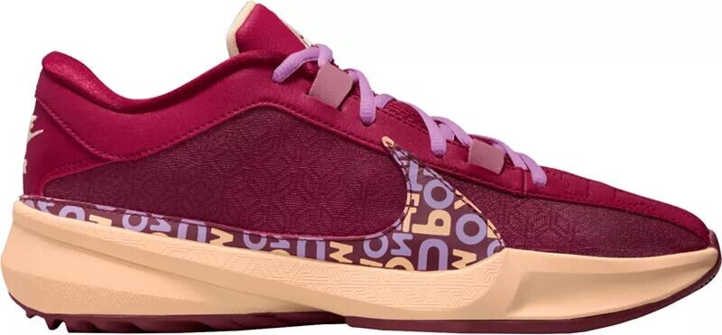 

Баскетбольные кроссовки Nike Zoom Freak 5, мультиколор