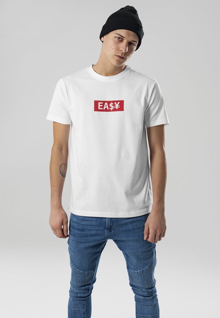 

Футболка с принтом Mister Tee, белый