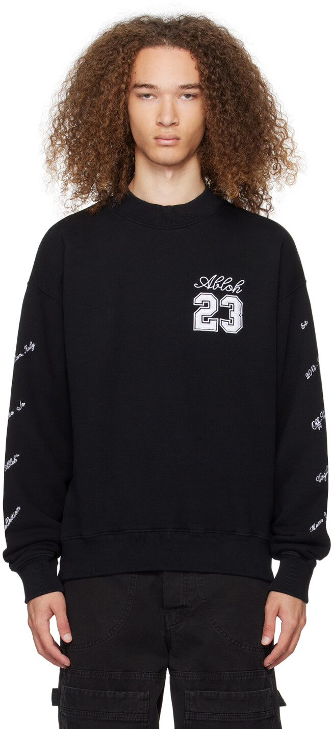 

Черный свитшот для скейтбординга '23' Off-White
