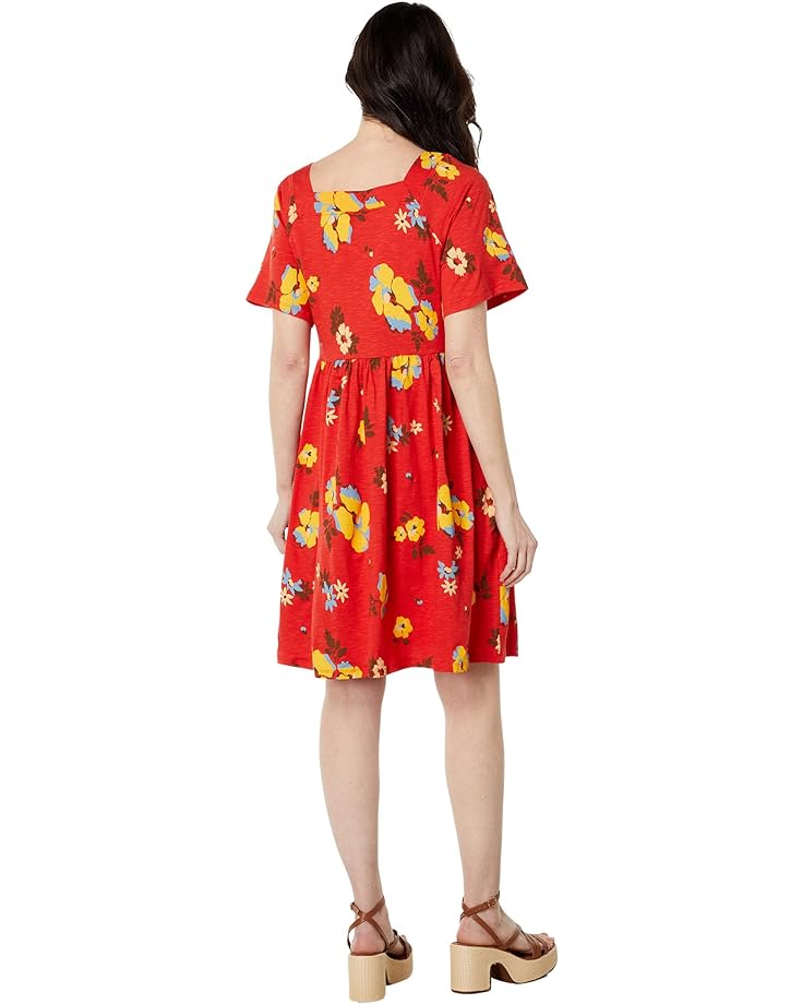 

Платье Toad&Co Sora Short Sleeve Dress, цвет Winterberry Floral Print