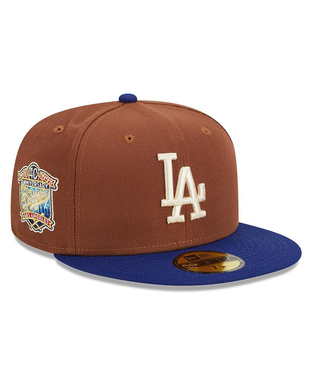 

Мужская коричневая приталенная шляпа Los Angeles Dodgers Harvest 40th Anniversary 59FIFTY New Era