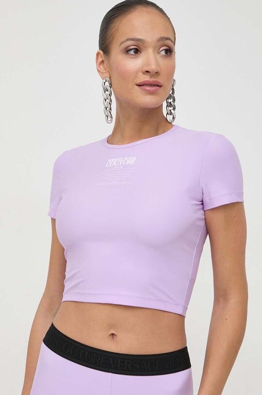 

Футболка Versace Jeans Couture, фиолетовый
