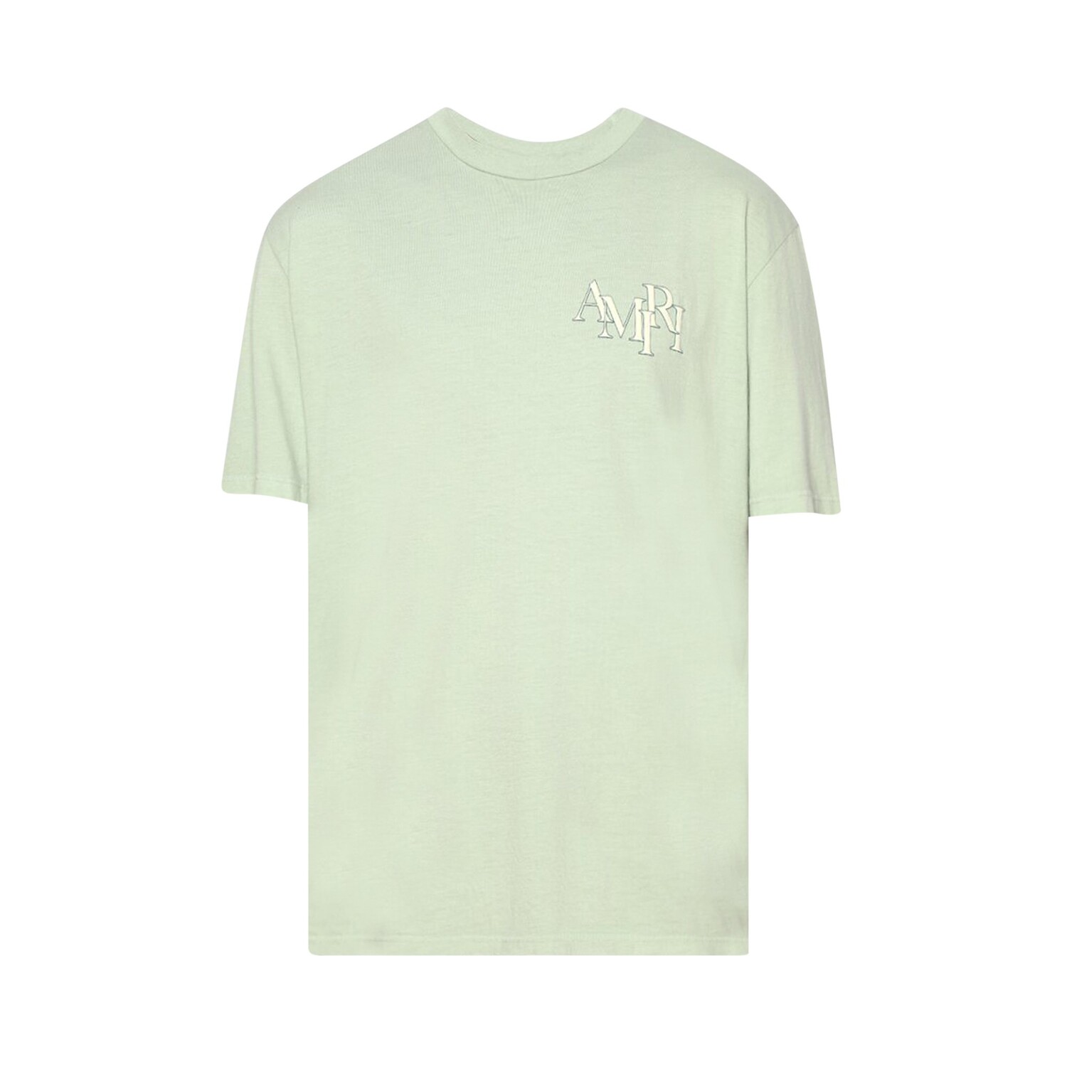 

Футболка с логотипом Amiri Frosty Green