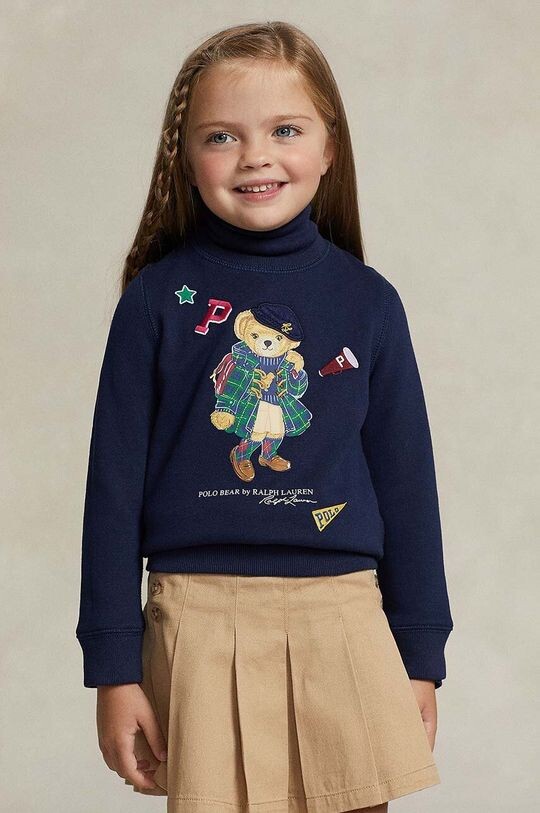 

Лонгслив Polo Ralph Lauren для детей, темно-синий