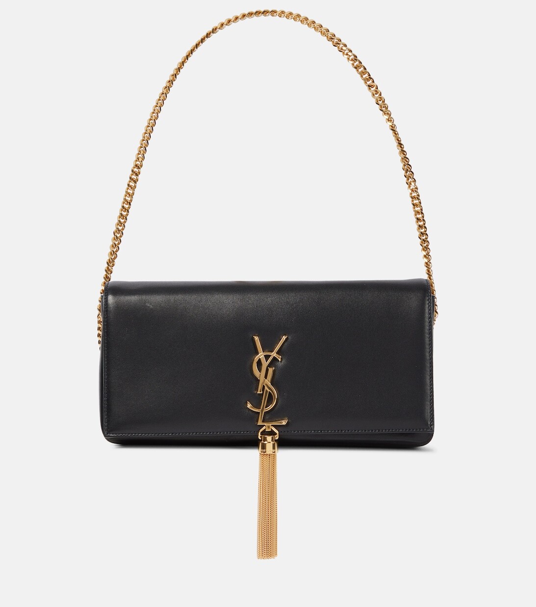 

Kate Tassel Маленькая сумка через плечо Saint Laurent, черный