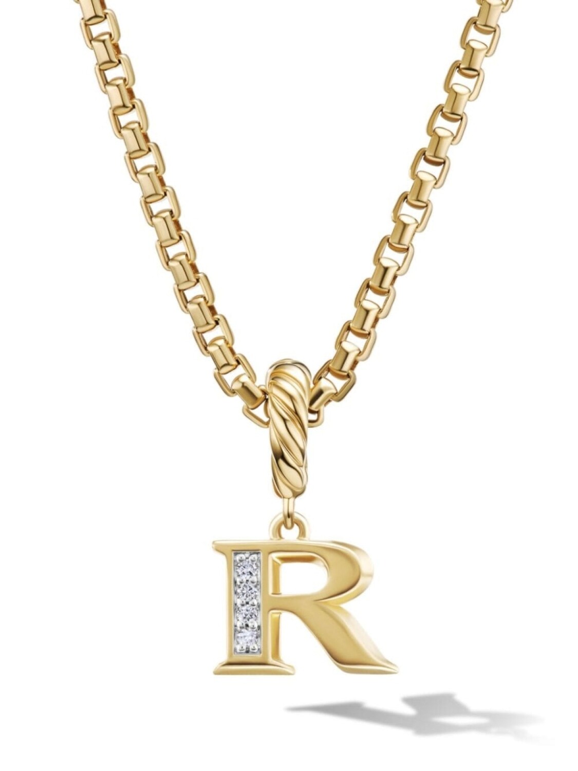 

Подвеска из желтого золота с бриллиантами David Yurman, золотой