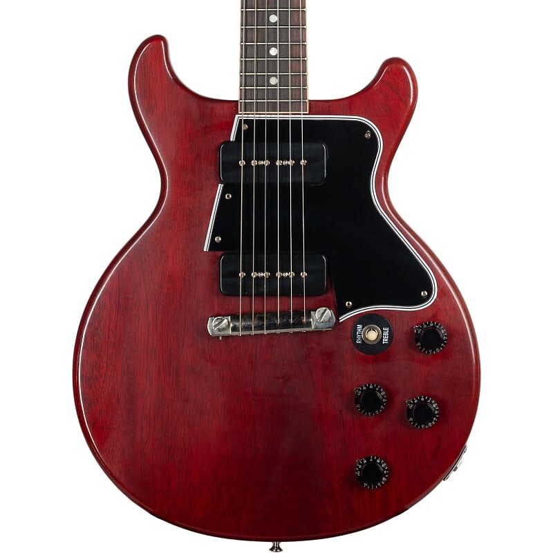 

Электрогитара Gibson 1960 Les Paul Special Double Cut Reissue VOS Electric Guitar - Cherry Red