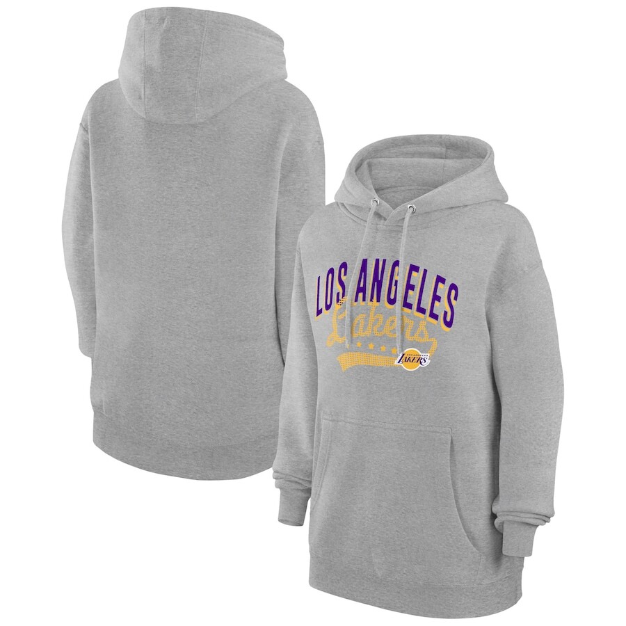 

Пуловер с капюшоном G-III 4Her by Carl Banks Los Angeles Lakers, серый