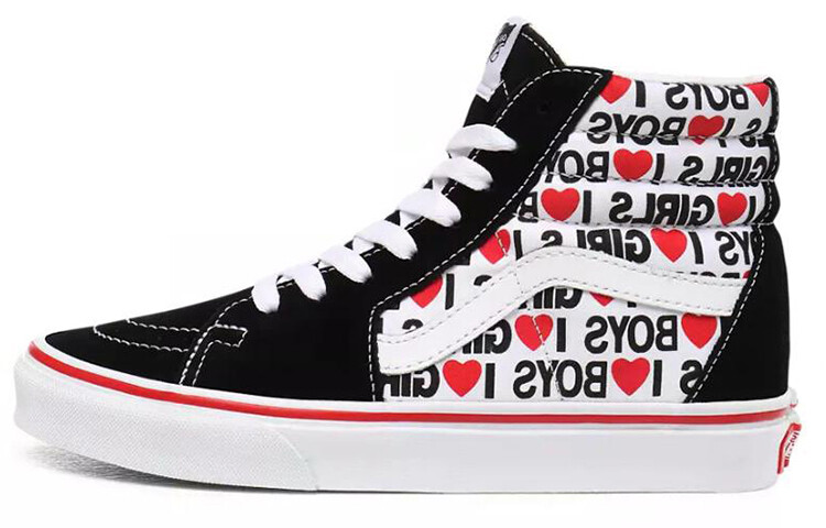 

Туфли для скейтбординга Vans SK8 HI унисекс черный