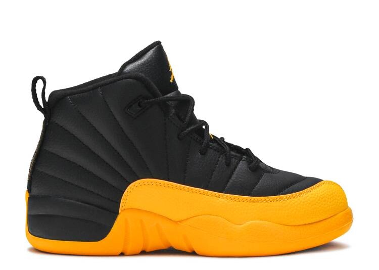 

Кроссовки AIR JORDAN 12 RETRO PS 'UNIVERSITY GOLD', черный