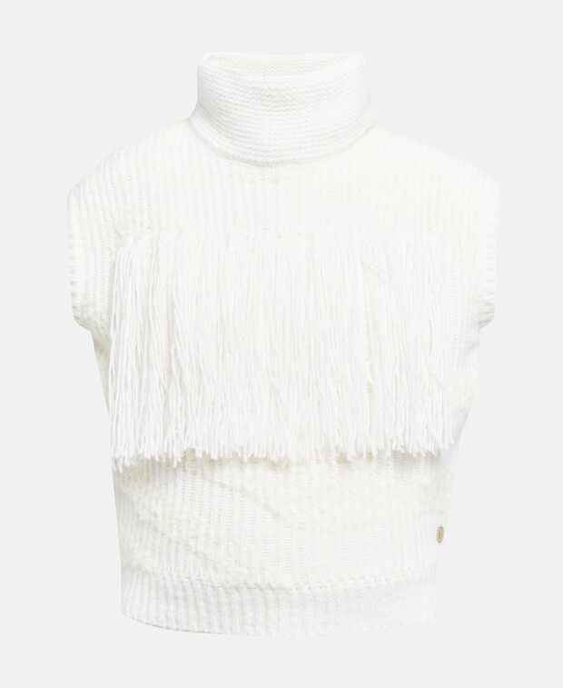 

Джемпер без рукавов с высоким воротником Bogner, цвет Wool White