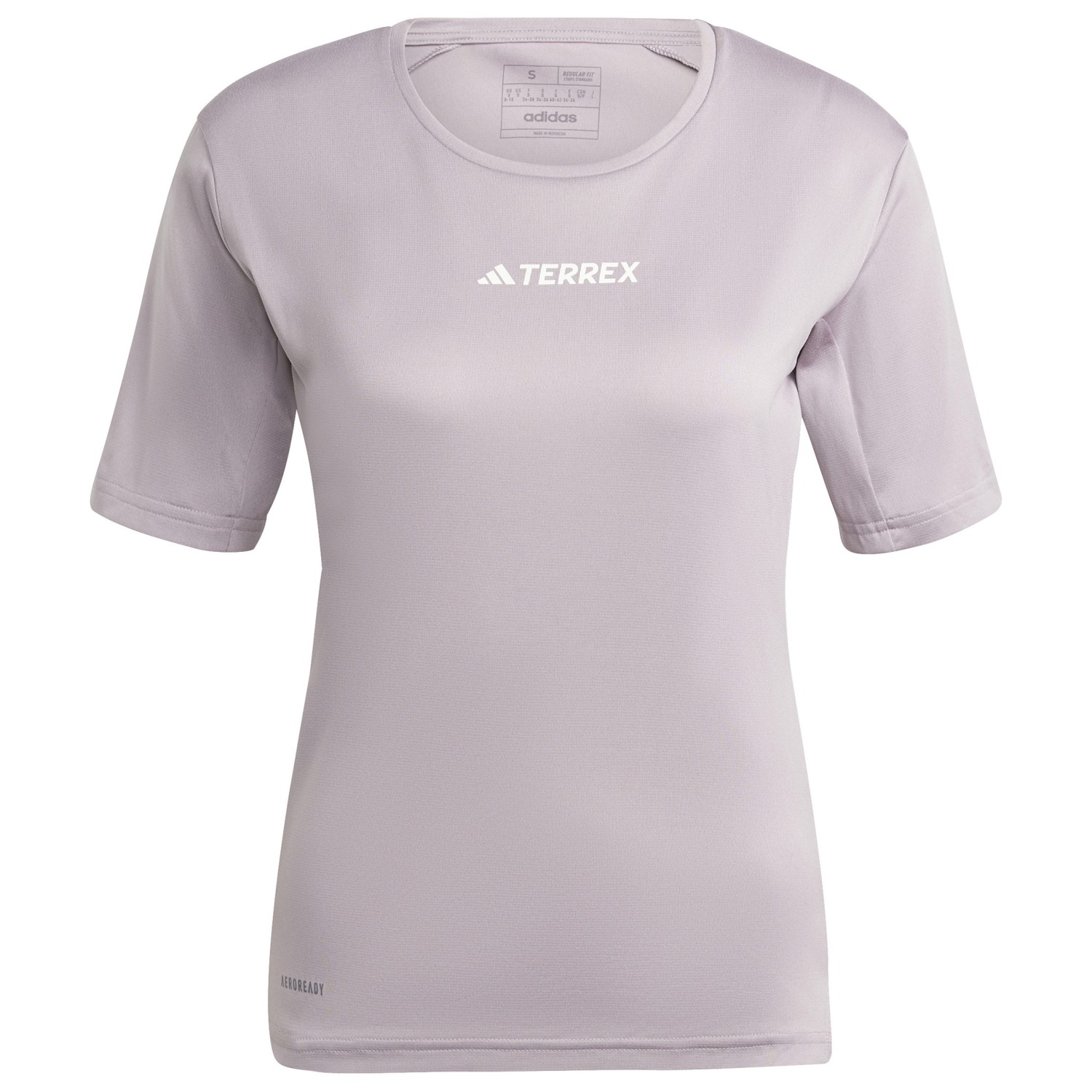 Функциональная рубашка Adidas Terrex Women's Terrex Multi T Shirt, цвет Preloved Fig фотографии